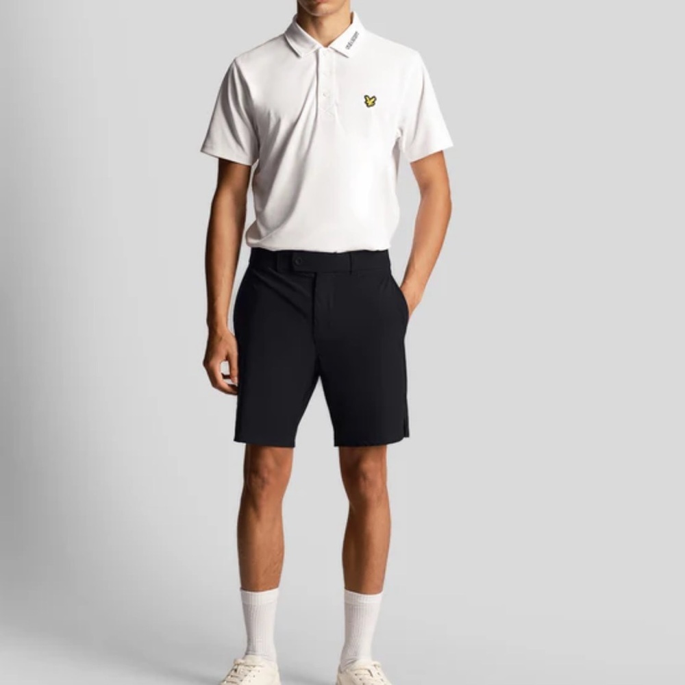 Lyle &‎ Scott Black Golf Airlight Shorts